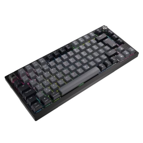 Corsair K65 PLUS Wireless Compact 75% Mechanical RGB Gaming Keyboard, Wireless/Btooth/USB, MLX Red Linear Switches, Sound Dampening, Black
