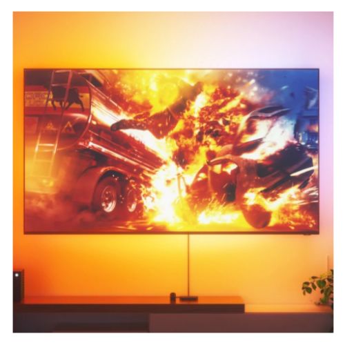 Nanoleaf 4D V2 Screen Mirror Camera + Lightstrip Kit Kit, RGB, Mirrors Action/Music on PC/TV using Camera, For Monitors/TVs up to 65"