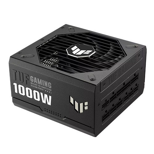 Asus 1000W TUF Gaming Gold PSU, Fully Modular, 80+ Gold, Double Ball Bearing Fan, ATX 3.1, PCIe 5.1