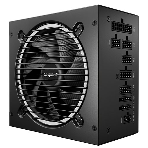 Be Quiet! 750W Pure Power 13 M PSU, Fully Modular, Semi-Passive Fan, 80+ Gold, ATX 3.1, PCIe 5.1