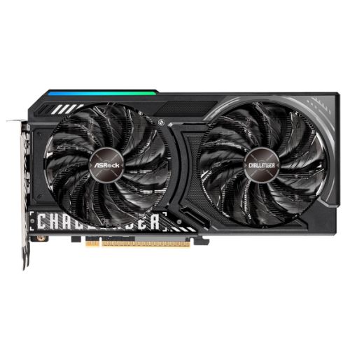 Asrock RX9060 XT Challenger 16GB OC, PCIe5, 16GB DDR6, HDMI, 2 DP, 3290MHz Clock, LED Indicators, Overclocked