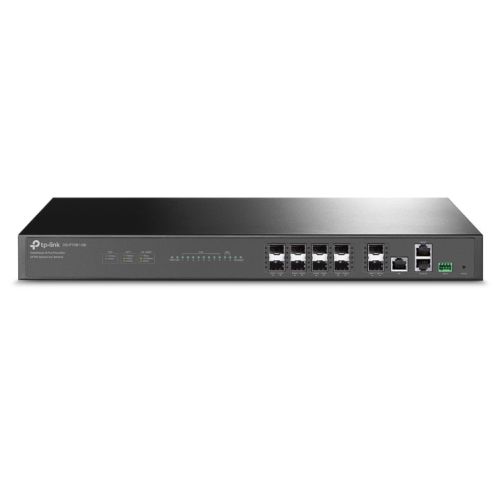 TP-LINK Aginet (DS-P7001-08) DeltaStream 8-port Pizza-box GPON Optical Line Terminal, 8 GPON Ports, Dual Redundant PSUs, Centralized Management