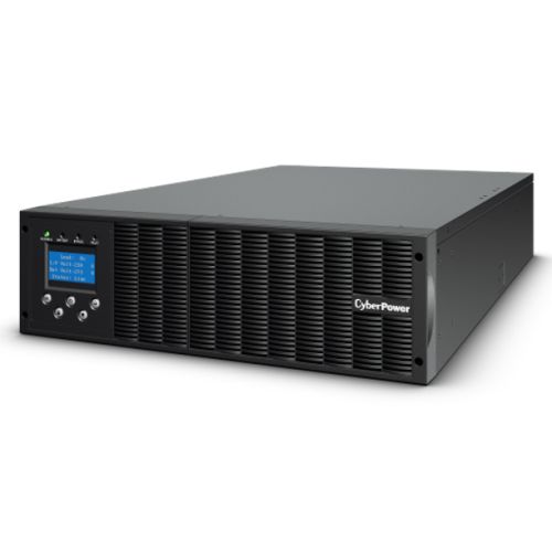 CyberPower Online XL Smart App 6000VA Double Conversion 3U Rack/Tower UPS, 5400W, LCD Display, 1x Hardwire Terminal Block,  Ext. Battery Module